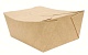 Контейнер бумажный 900мл 150х115х70мм ECO FOLD BOX цвет Крафт DoECO (х25/225)